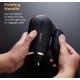 Carmen Noir 1200W Travel Hair Dryer - Black and Copper
